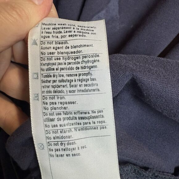 Carhartt  Men's Force Flame Resistant FR Long Sleeve Navy Shirt Size XL *SPOTS* - Picture 13 of 16